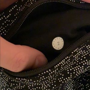 lululemon athletica Pants - Lululemon black with white dot leggings lululemon athletica Pants - Lululemon black with white dot leggings